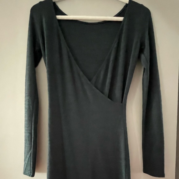 Emerald Green Wilfred Free Backless Bodycon Dress - Picture 3 of 8